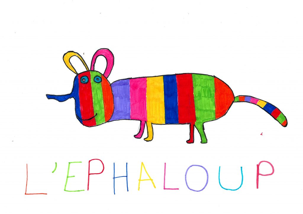 Ephaloup - bestiaire imaginaire - création jeune