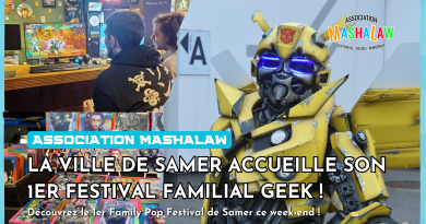 La ville de Samer accueille son 1er festival familial geek  : Le Family Pop Festival #1
