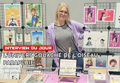 Interview : L’univers gouaché de L’Oiseau Parapluie