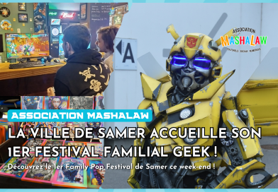 La ville de Samer accueille son 1er festival familial geek  : Le Family Pop Festival #1