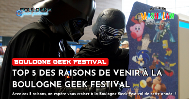 Top 5 des raisons de venir à la Boulogne Geek Festival